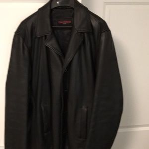 Designer leather jacket